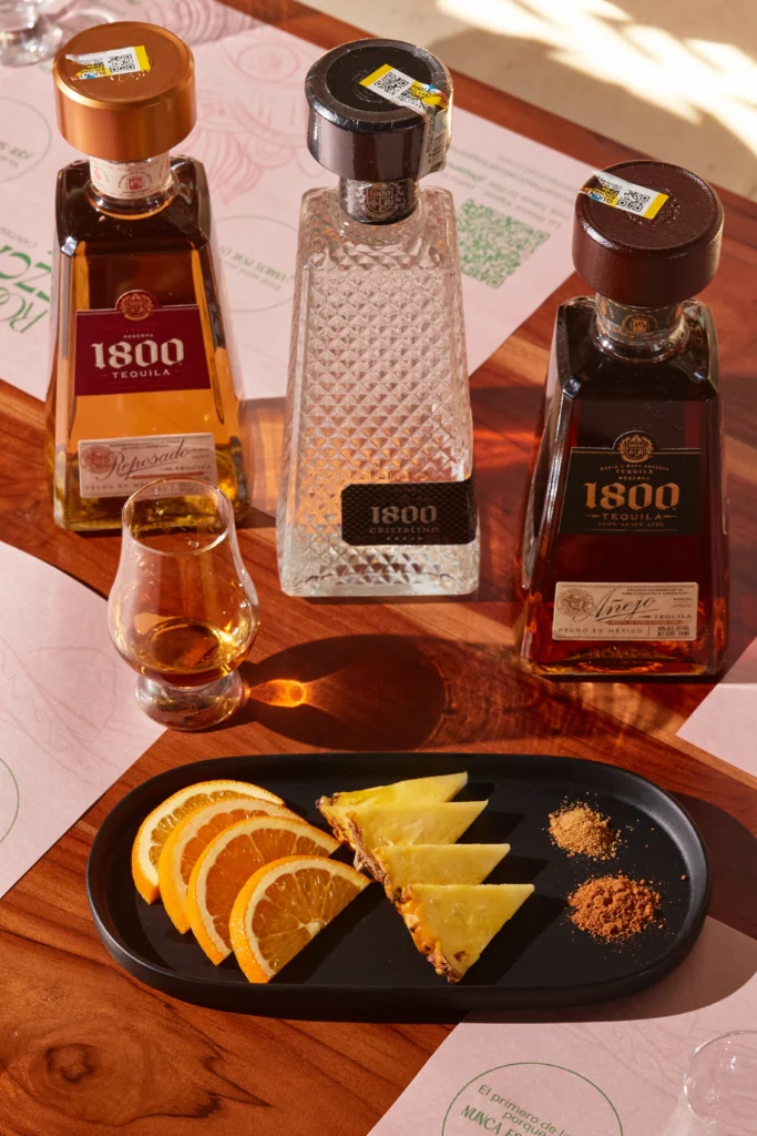 tequila en restaurante mexicano en cartagena