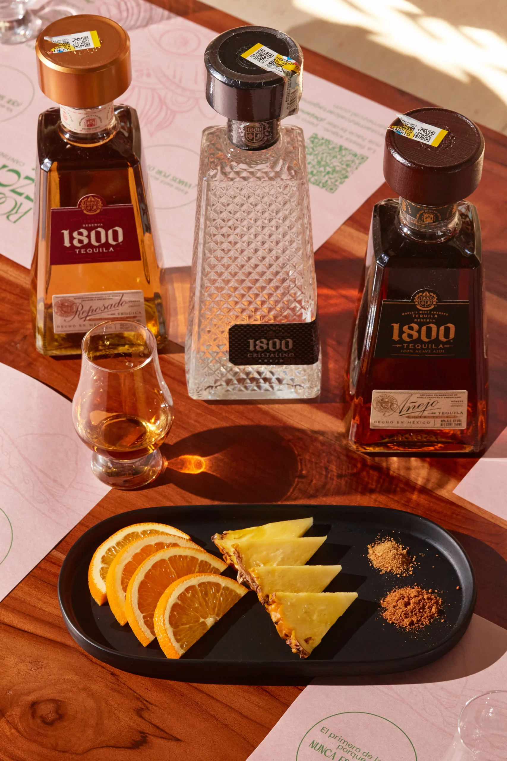 tequila en restaurante mexicano en cartagena